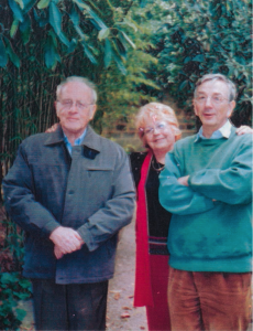 Gaston Marty, Jannik Rouger-du-Teil et Yannick Girouard à la Villa Louise, 45 rue Léon Blum à Cournonterral