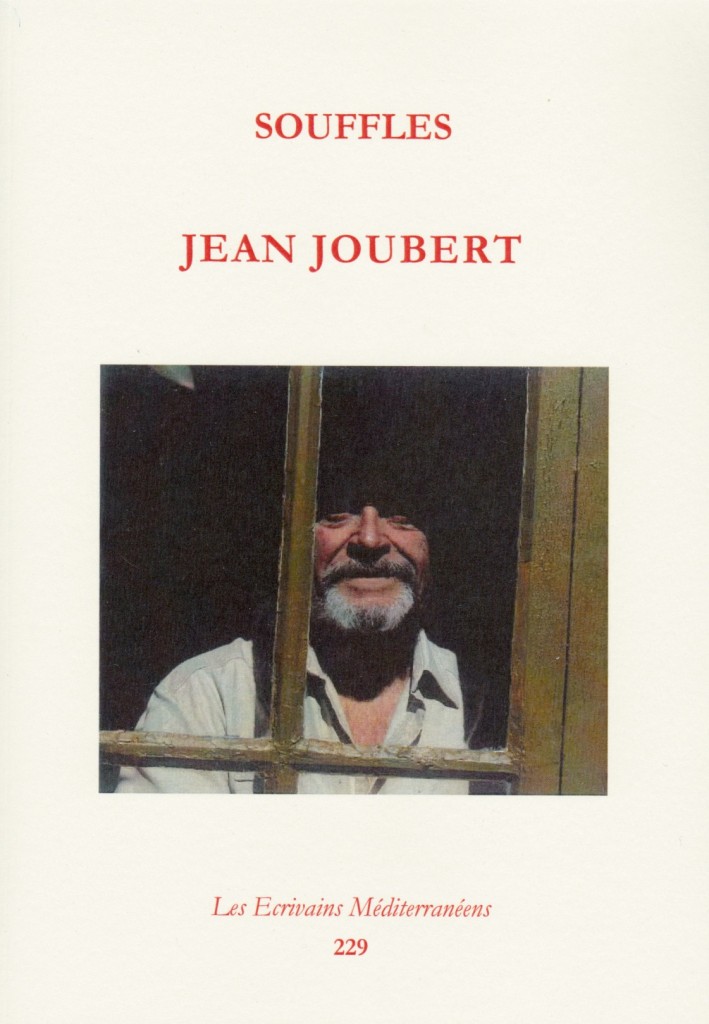 Jean Joubert couverture numéro spécial revue Souffles